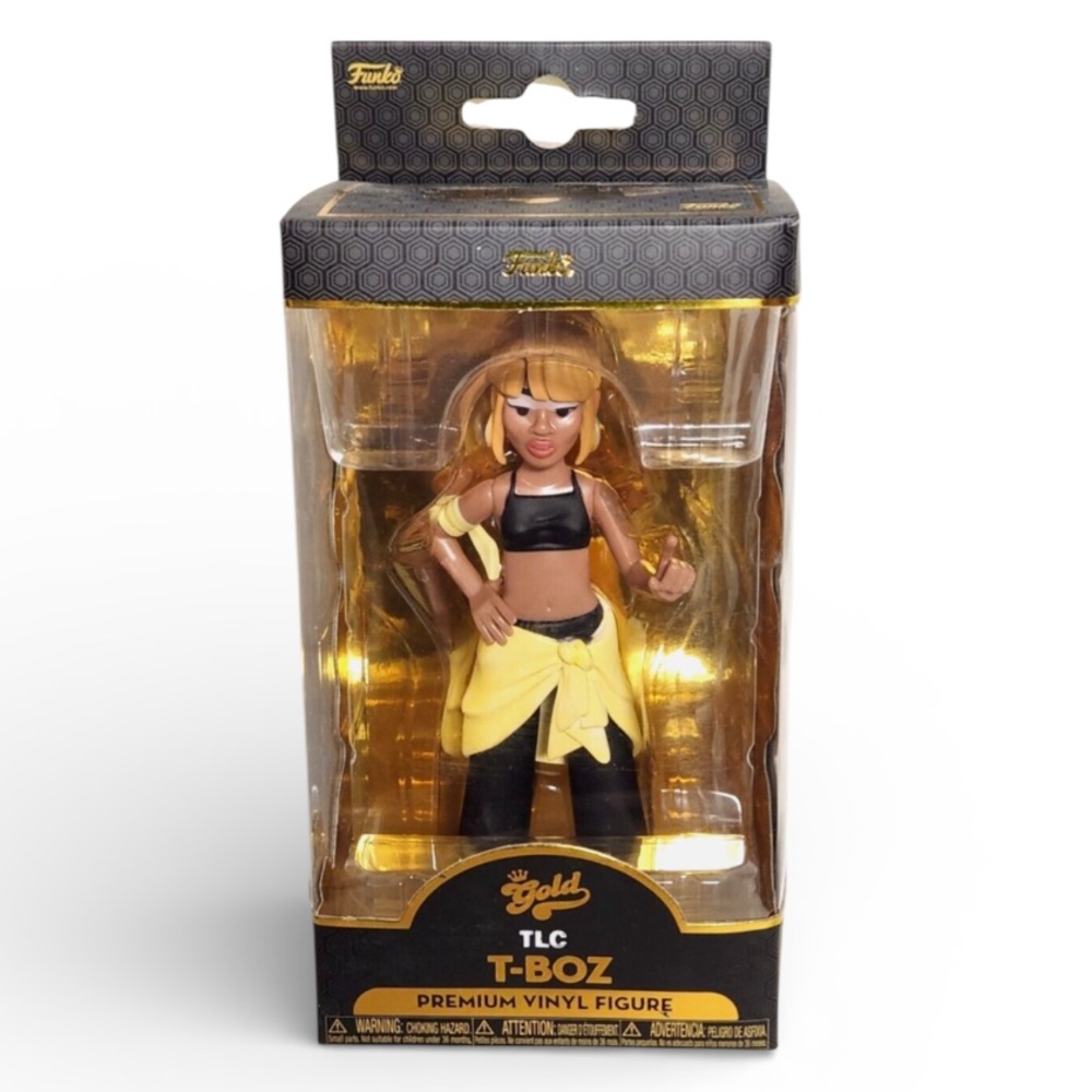 Funko POP! Vinyl Gold 5" TLC T-Boz Premium Vinyl Figure NIB